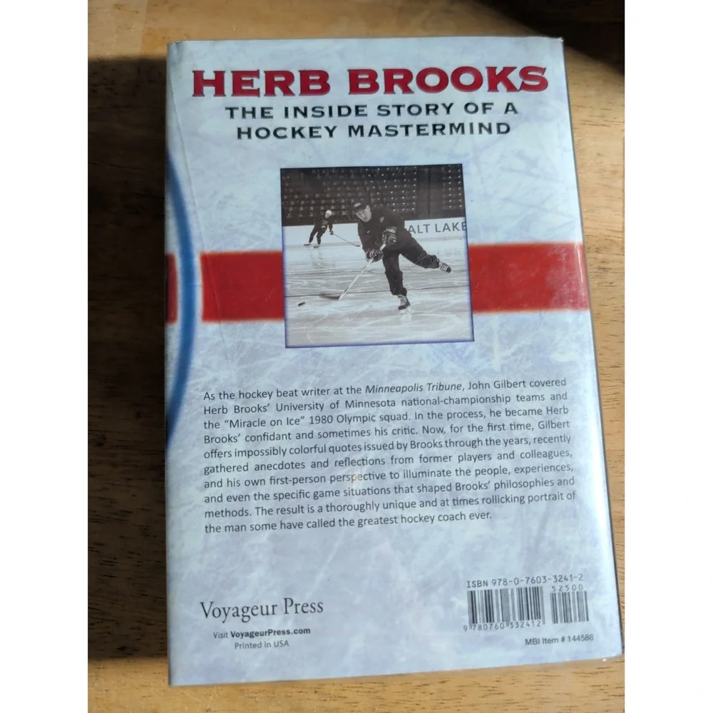 Herb Brooks: The Inside Story of a Hockey MasterMind by Sir Gilbert, John: Used